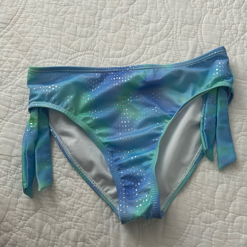 Kids blue mermaid swim bottoms